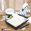 Rhibak Paint Roller Kit with Extension Pole, 27 Piece Set,