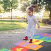 Hopscotch Mat for Kids, 12"×12" Hopscotch Interlocking Foam Tiles, Easy to