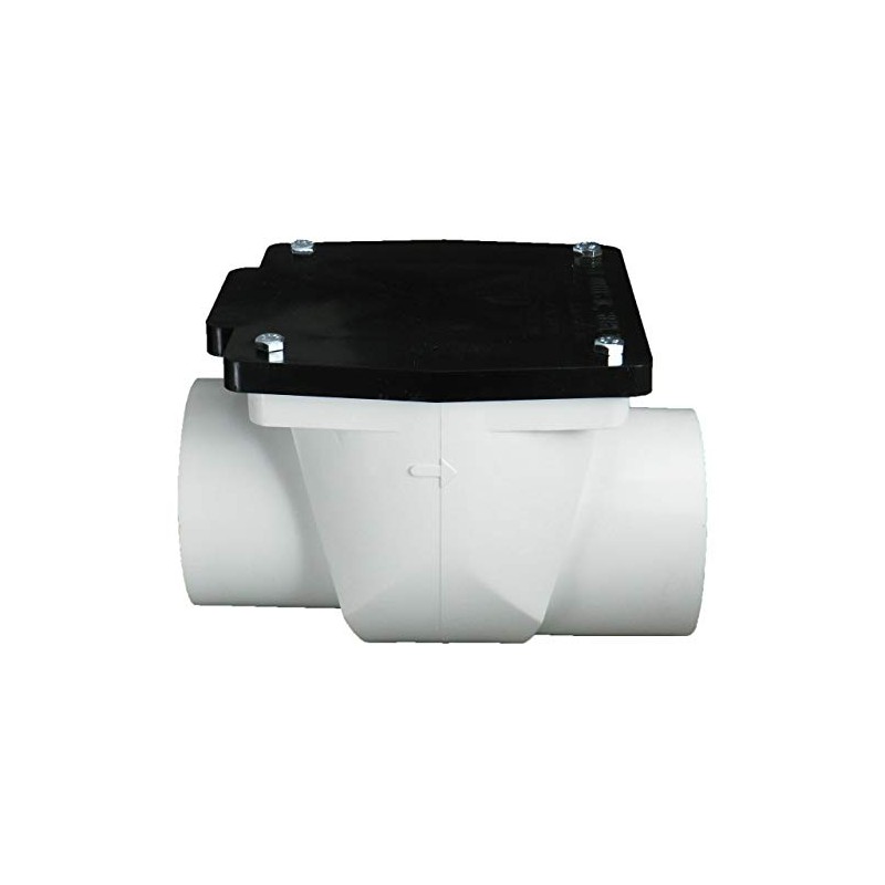 Plastic Oddities PBF382 Backwater Valve - 4 in PVC Backflow