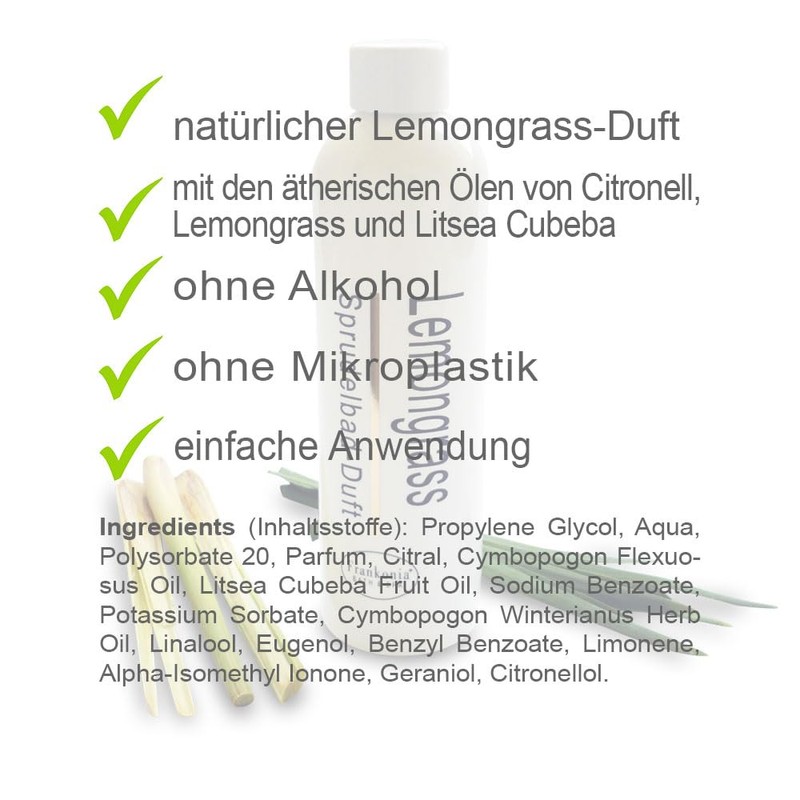 Whirlpool Fragrance Concentrate - Lemongrass 230 ml - Bubble Bath