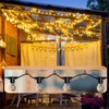 Q Hangers 100 Pack Screw-in Hooks for Outdoor String Lights,
