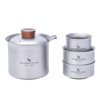 Boundless Voyage Titan Camping Tea Maker Outdoor Cup Titanium Cup