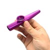 2 Packs Kazoos (Blue, Purple) with 6 Pcs Membrane Flutes