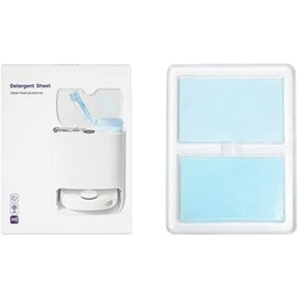 DrAer Replacement Parts - Replenishment Kit Compatible with Narwal Freo Robtic Vacuum Cleaner Robot, 2 Hepa Filters, 2 Side Brushes, 2 Microfiber Mop Pads, 60 Detergent Sheets