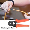 HSC8 10‑4 0.25‑10mm² Wire Crimper Tool Mini Self‑Adjustable Wire Cable