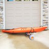 VEVOR Heavy Duty Kayak Cart, 350lbs Load Capacity, Foldable Canoe