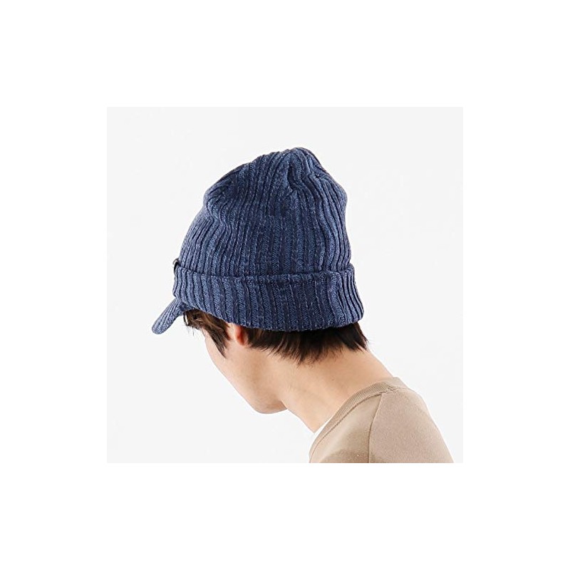 Forecast Winter Hat with Brim Knit Hat (Oslo Hat), purple,
