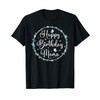 Happy Birthday Mum T-Shirt, black