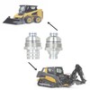 kimllier 7246802 7246799 1/2 Hydraulic Male & Female Flat Face