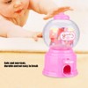 Portable Children Candy Machine Plastic Mini Gumballs Dispenser Kids Kindergarten