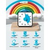 LIORQUE 60 Minute Visual Timer for Kids and Adults, Non-Ticking