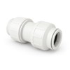 JD Brands Push Fit Straight Connector 22mm, Plastic Plumbing Fitting,