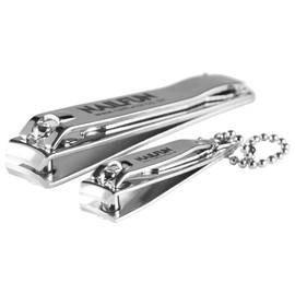 Set of 2 Nailfun Nail Clippers – Small and Large – Sharp and Smooth Cut for Fingernails and Toenails – Nail Clippers – Nail Clippers – Nail Clippers – Nail Clipper