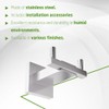 Amig - Bathroom Towel Hook Mod. Isla-5 | Wall-Mounted Towel