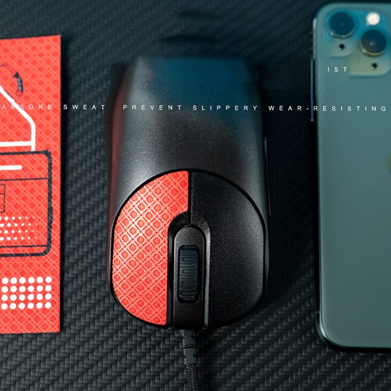 Hokeyio Grip Tape for Razer Deathadder V3 Pro - Anti-Slip,Enhanced