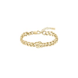 BOSS Women's Ionic plated Ycon 1580622 Link Bracelet, GOLD, One Size