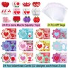 ricluck Valentines Day Cards Gifts for Kids, 24 PCS Mochi