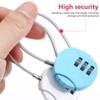 Gadpiparty Pack of 10 Combination Lock, 3 Sets Passwords, Luggage