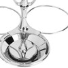 Spice Rack Kitchen Stainless Steel Seasoning Pots Condiment Set Rotating