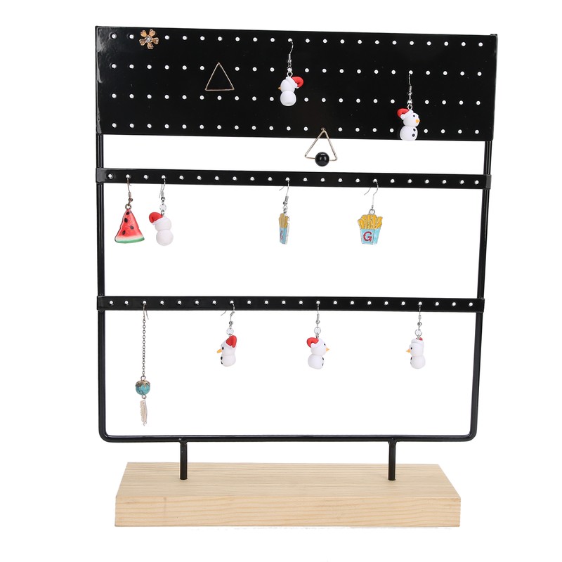 Earrings Rack Metal Ear Studs Pendant Earrings Jewelry Holder Display