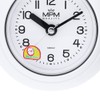MPM Quality Design Bathroom Clock Plastic Quartz Movement Sweep 3-5