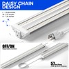 Barrina TX72 4FT Plant Grow Light, 72W(500W Equivalent), High PPFD,