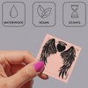 Angel Heart with Wings - Temporalis® Tattoo | Ephemeral, Vegan
