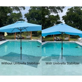 Unbranded Pool Umbrella Stabilizer Adapter for In Ground Pool Umbrella Hole/Mount Sleeve