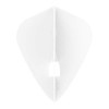 1 SET L STYLE CHAMPAGNE DART FLIGHTS KITE WHITE