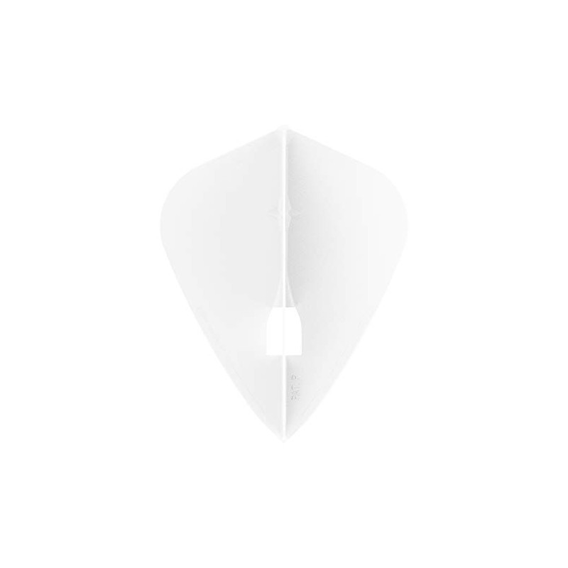 1 SET L STYLE CHAMPAGNE DART FLIGHTS KITE WHITE