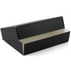 Lineco 11x14 Black Museum Archival Storage Box, Drop Front Design,