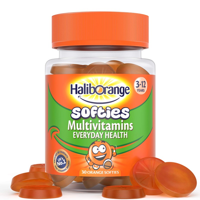 Haliborange Orange Multivitamin Softies 30 Capsule