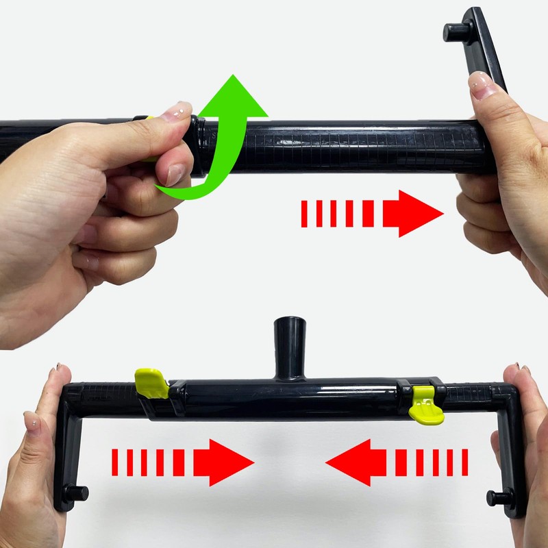 Paint Roller Frame, 9 to 18 Inch Adjustable Paint Roller