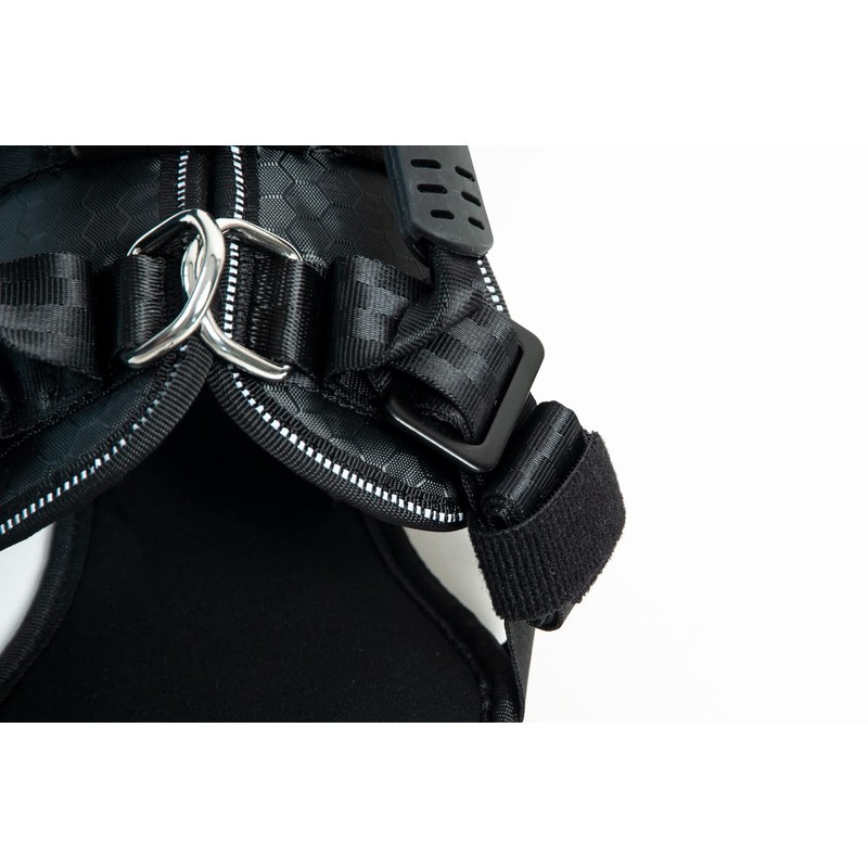 DogMaster 2.0 Dog Safety Belt, Black/Black, Small