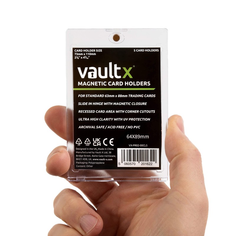Vault X Magnetic Card Holders - 75pt for Trading Cards