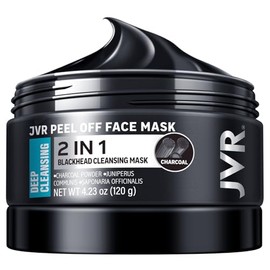 JVR  Mascarilla Negra de Carbn para Limpieza Profunda  Todo Tipo de Piel