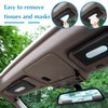2 Pcs Car Tissue Mask Holder Sun Visor Car Napkin