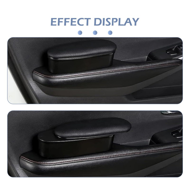 Zeathery Car Armrest Support Cover, Soft Lengthen Sliding Shrink Panel