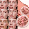 Blush for Cheek,Beauty Powder Pearls | High Pigment Buildable Facial