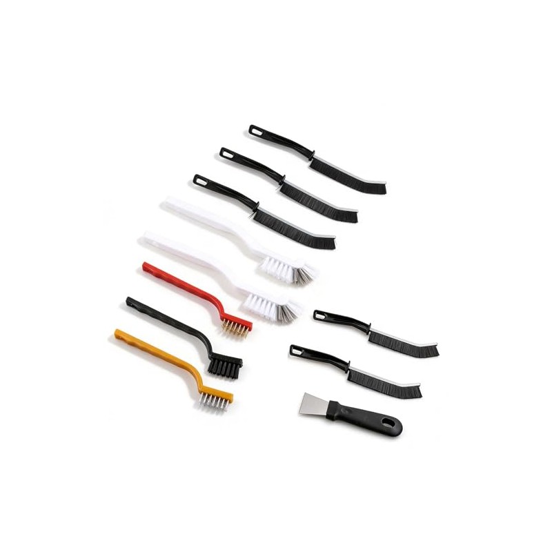 11 Pcs Cepillos de Limpieza para Grietas, Cepillo de Cerdas