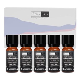 freshskin beauty ltd | 50ml (5 x 10ml) - Tea Tree Essential Oil - 100% Pure & Natural Essential Oils