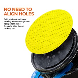 POWER PRO 2100 - Perforated Drywall Sanding Abrasive Discs 9-Inch/225mm for Drywall Sanders, Hook and Loop Sandpaper Better Suction and Sanding with Less Wear - Set of 10 (150 Grit)