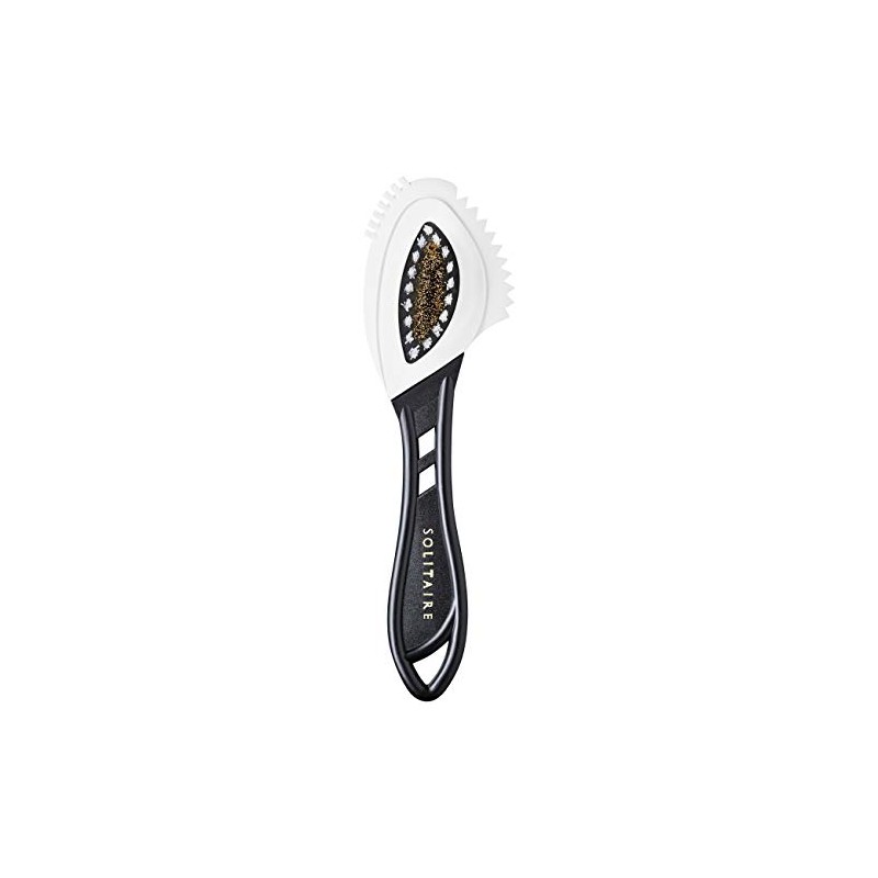 Solitaire - Nubuck Brush Nubuck Brush, Black (black-white)