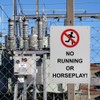 No Running Or Horseplay! Sign, 8.5 x 11 in" OSHA