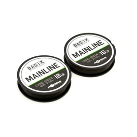 Korda Basix Camo Green Main Line 1000m Spools: 12lb