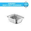 MontoPack Disposable Takeout Pans with Clear Lids | 1lb Capacity