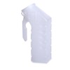 Male Urinal w/Cover Disposable Translucent