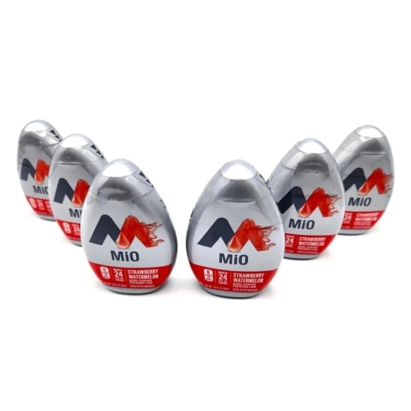 Kraft $☆●Case of (6) Mio Strawberry Watermelon Liquid Water Enhancer