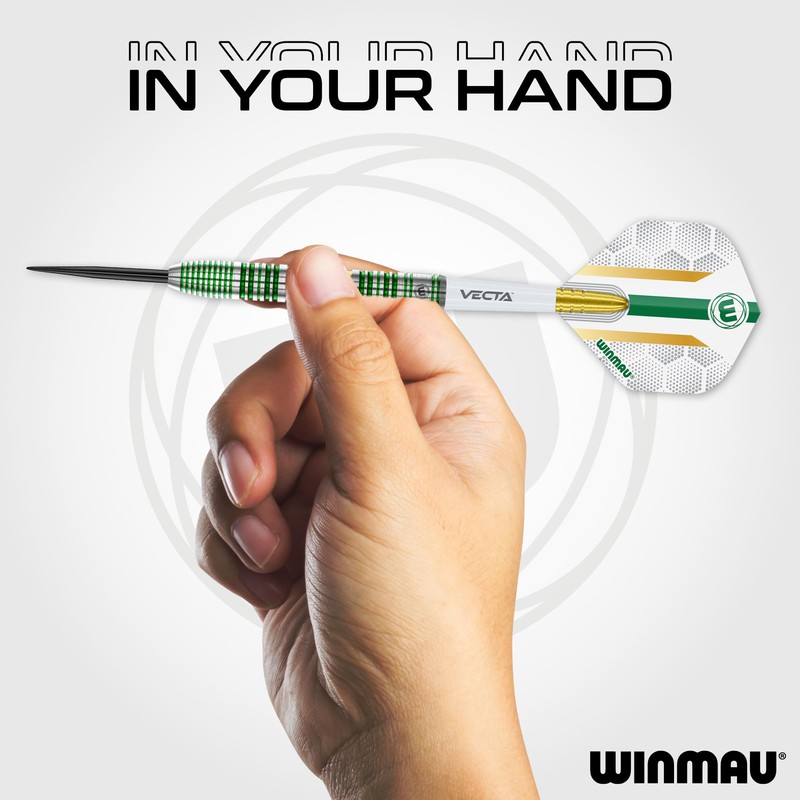WINMAU Darts Xenon 23g 90% Professional Tungsten Steel Tip Darts
