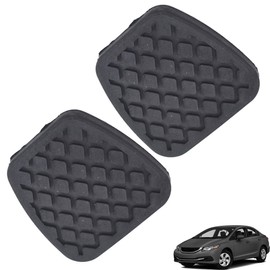 Thomletha 2Pcs Brake Clutch Pedal Pad Replacement for 2002-2006 CRV Civic Del Sol CRX Integra Element 46545SH3000